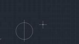 CAD怎么繪制縱向中心線上的直線 CAD怎么繪制縱向中心線上的直線