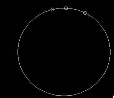 CAD怎么使用三點和命令快捷鍵畫圓 CAD怎么使用三點和命令快捷鍵畫圓