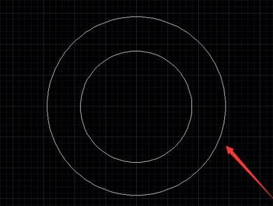 CAD畫一個(gè)同心圓的簡單教程 CAD畫一個(gè)同心圓的簡單教程