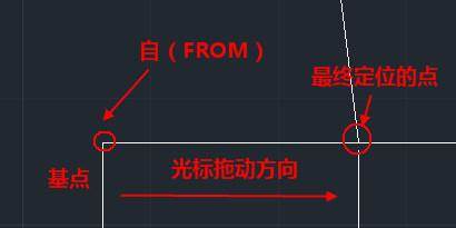 CAD怎么使用捕捉自FROM命令 CAD怎么使用捕捉自FROM命令