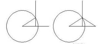 CAD怎么畫一個已知長度的等腰三角形 CAD怎么畫一個已知長度的等腰三角形