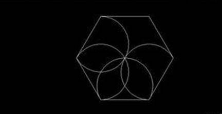 CAD怎么繪制六角鑲花圖形 CAD怎么繪制六角鑲花圖形