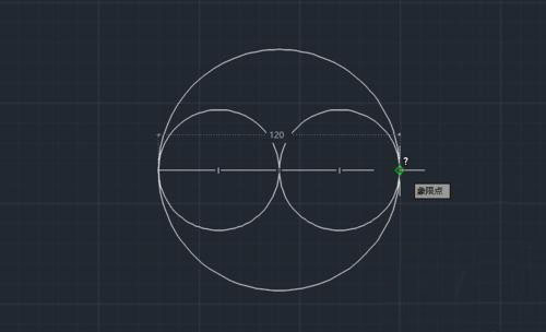 中望CAD怎么畫一個黑白太極圖形 中望CAD怎么畫一個黑白太極圖形