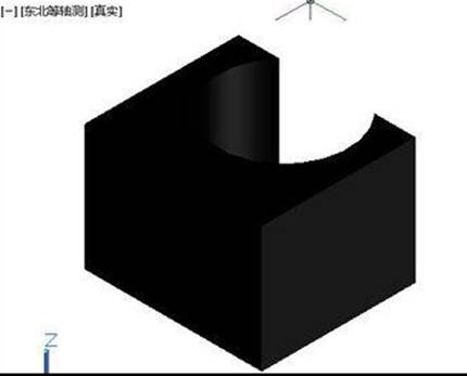 CAD幾何體的面域差集運算 CAD幾何體的面域差集運算