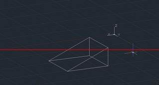 CAD怎么繪制一個楔體 CAD怎么繪制一個楔體