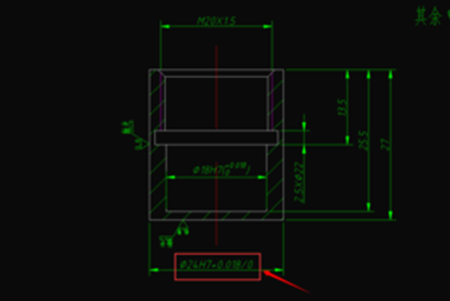 CAD同時顯示公差代號和極限偏差的方法 CAD同時顯示公差代號和極限偏差的方法