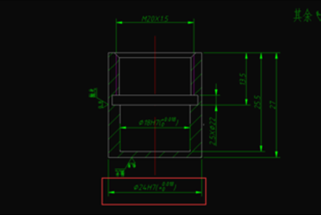 CAD同時顯示公差代號和極限偏差的方法 CAD同時顯示公差代號和極限偏差的方法