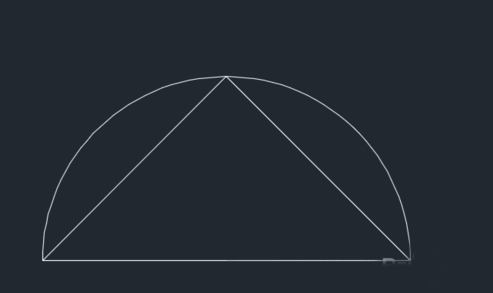 CAD怎么通過(guò)三角形的三個(gè)頂點(diǎn)來(lái)繪制圓弧 CAD怎么通過(guò)三角形的三個(gè)頂點(diǎn)來(lái)繪制圓弧