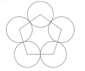 CAD 怎么繪制三角形內嵌花朵的圖形? CAD 怎么繪制三角形內嵌花朵的圖形?