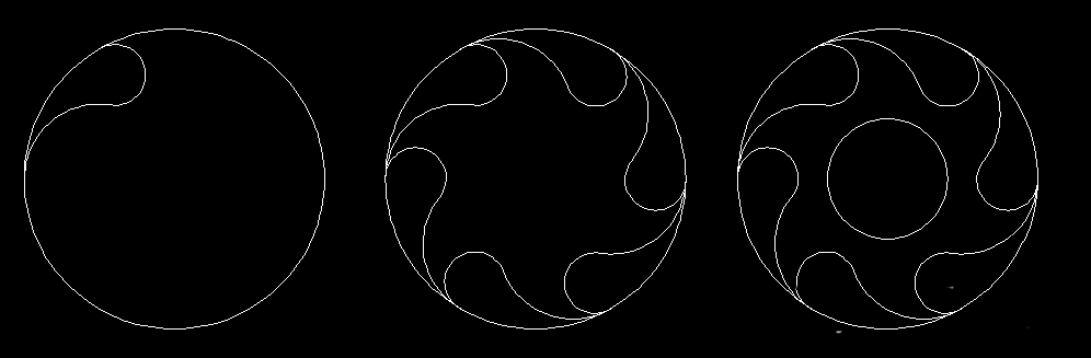 CAD怎么畫風火輪? CAD怎么畫風火輪?