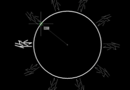 怎么用CAD制作弧形文字效果 怎么用CAD制作弧形文字效果