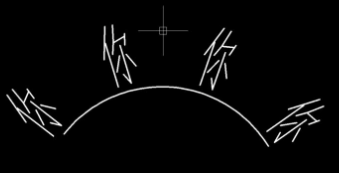 怎么用CAD制作弧形文字效果 怎么用CAD制作弧形文字效果