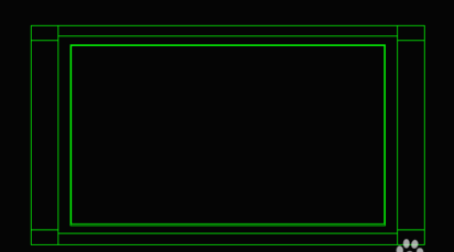 用CAD怎么畫一個電視立面圖 用CAD怎么畫一個電視立面圖