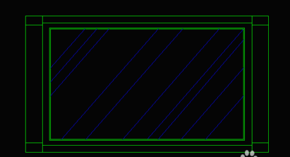用CAD怎么畫一個電視立面圖 用CAD怎么畫一個電視立面圖