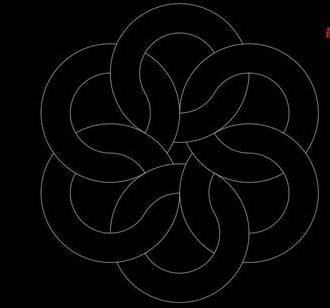 怎么用CAD畫六連環(huán) 怎么用CAD畫六連環(huán)