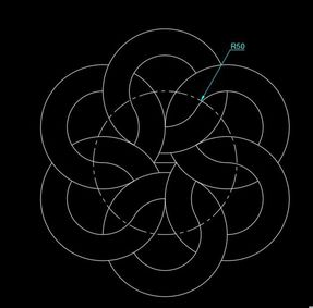 怎么用CAD畫六連環(huán) 怎么用CAD畫六連環(huán)