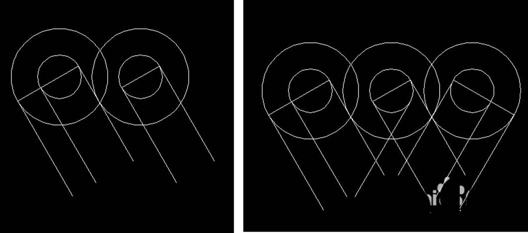 CAD如何繪制雙心形的圖案 CAD如何繪制雙心形的圖案