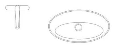 CAD中如何繪制洗面盆 CAD中如何繪制洗面盆