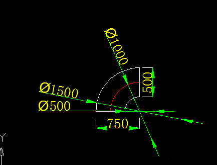 CAD中如何使用倒角命令繪制彎頭 CAD中如何使用倒角命令繪制彎頭