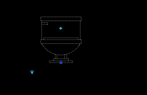 CAD怎么畫馬桶 CAD怎么畫馬桶