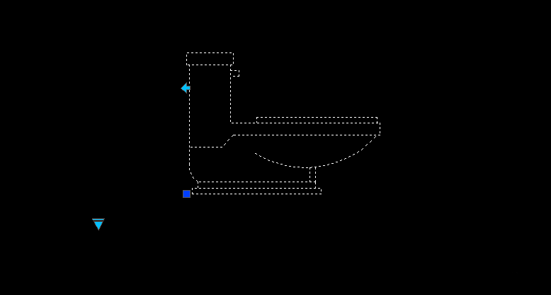 CAD怎么畫馬桶 CAD怎么畫馬桶