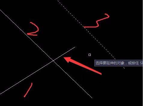 CAD如何延伸或延長(zhǎng)線(xiàn) CAD如何延伸或延長(zhǎng)線(xiàn)