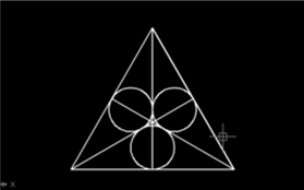 用CAD在正三角形中畫六個相切的等徑圓.png 用CAD在正三角形中畫六個相切的等徑圓.png