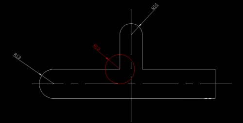 CAD如何畫相貫線 CAD如何畫相貫線