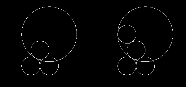 怎么用CAD繪制三環(huán)心形? 怎么用CAD繪制三環(huán)心形?
