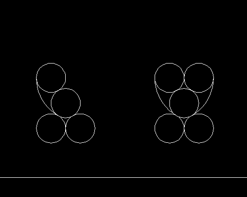 怎么用CAD繪制三環(huán)心形? 怎么用CAD繪制三環(huán)心形?