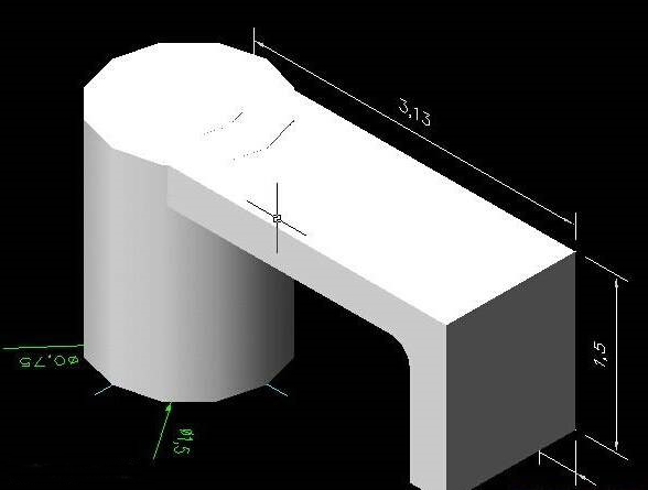 CAD繪制機械零件三維實體 CAD繪制機械零件三維實體