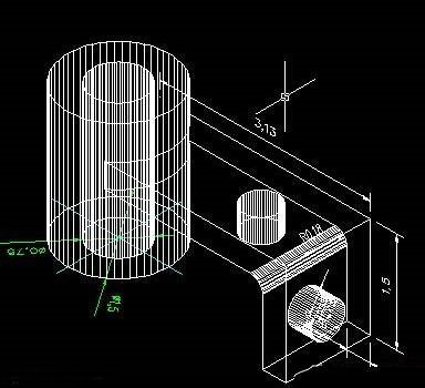 CAD繪制機械零件三維實體 CAD繪制機械零件三維實體