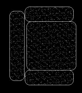 CAD怎么繪制沙發平面圖? CAD怎么繪制沙發平面圖?