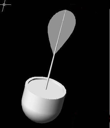 怎么用CAD繪制立體羽毛球? 怎么用CAD繪制立體羽毛球?