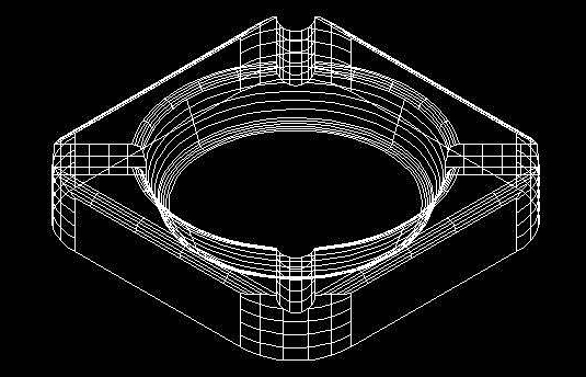 怎么用CAD畫煙灰缸？