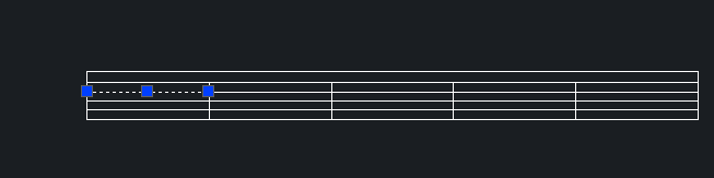 CAD表格單元格線(xiàn)條怎么打散？