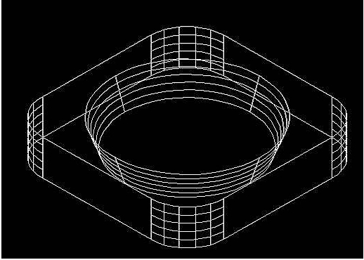 中望CAD煙灰缸畫法 中望CAD煙灰缸畫法