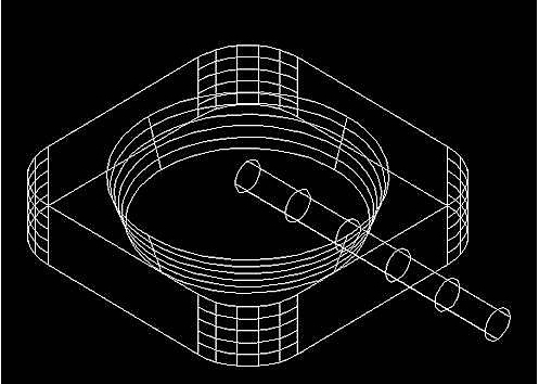 中望CAD煙灰缸畫法 中望CAD煙灰缸畫法