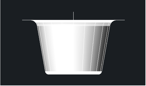 如何運用中望CAD繪制花盆 如何運用中望CAD繪制花盆