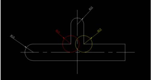 CAD中相貫線的畫法 CAD中相貫線的畫法