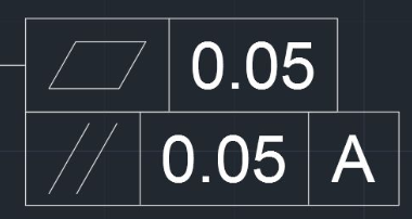 CAD如何輸入形位公差? CAD如何輸入形位公差?