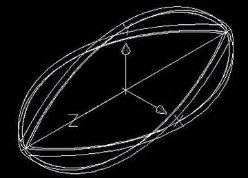 CAD橄欖球立體繪制技巧 CAD橄欖球立體繪制技巧