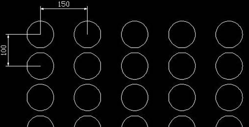 CAD中矩形和環形陣列的用法 CAD中矩形和環形陣列的用法