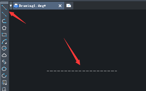 CAD里如何畫虛線 CAD里如何畫虛線