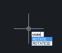 CAD旋轉(zhuǎn)的快捷鍵 CAD旋轉(zhuǎn)的快捷鍵