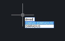 CAD半徑標(biāo)注快捷鍵 CAD半徑標(biāo)注快捷鍵