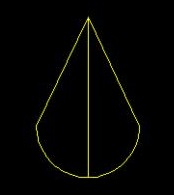 怎樣在CAD中快速繪制水滴？