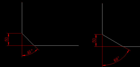 CAD倒角度的設(shè)置技巧 CAD倒角度的設(shè)置技巧