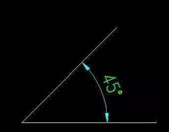 CAD如何標注315°的角? CAD如何標注315°的角?