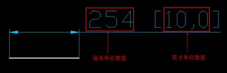 CAD同時標注單位數值技巧 CAD同時標注單位數值技巧